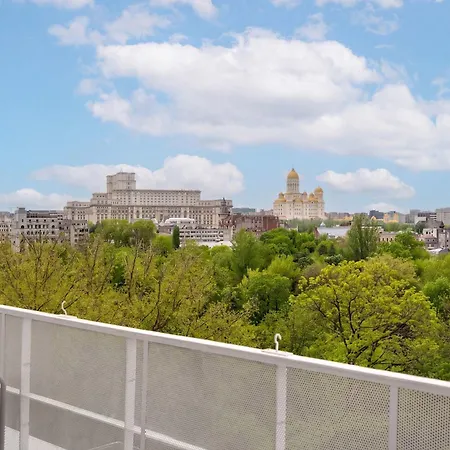 公寓 3br Retreat - Panoramic Views - Cismigiu Gardens